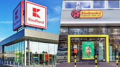 FOTO: Konkurenčný boj naberá na obrátkach. Kaufland cez bilbord podpichol Biedronku