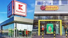 FOTO: Konkurenčný boj naberá na obrátkach. Kaufland cez bilbord podpichol Biedronku