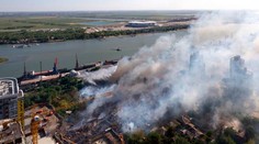 Veľký požiar v ruskom Rostove na Done: Jeden mŕtvy, desiatky zranených