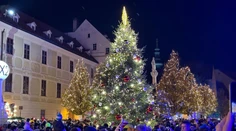 V hlavnom meste zavládla vianočná atmosféra: Bratislava slávnostne rozsvietila stromček
