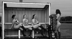 Ženský ragbyový tím z Walesu nafotil šteklivý kalendár