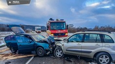 Čelná zrážka pri Košiciach. Zranilo sa sedem ľudí