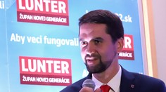 V Banskobystrickej župe sa Ondrej Lunter teší z víťazstva