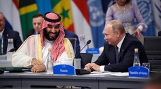 Putin a saudskoarabský princ sa na summite G20 veselo privítali