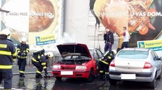 VIDEO: Dráma v Prešove! Zaparkovali a zrazu mali celé auto v plameňoch