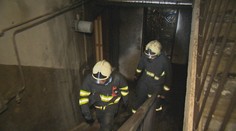 V Zlatých Moravciach evakuovali ľudí zo zadymenej bytovky, v pivnici horelo