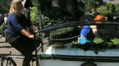 Pohrebníctvo má modernú novinku. Pohrebný bicykel