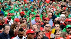 Masívne protesty v Belgicku. Až 70-tisíc obyvateľov žiadalo riešenie prudko rastúcich životných nákladov a vyššie mzdy