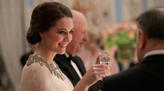 Kate Middleton všetkých očarila. V týchto šatách vyzerala ako bohyňa