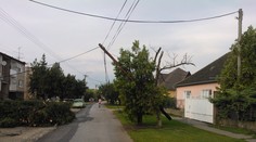 Nočná búrka spôsobila najväčšie škody zrejme v Prešove