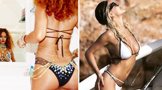 Rihanna a jej dvojníčka sa pretŕčali. Ktorá je lepšia?