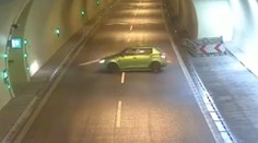 VIDEO: Pomýlil si cestu? Vodič sa otočil priamo v tuneli, ohrozil viacero áut