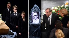 Zedníček (68) pochoval synovca Jakuba (†27). Poslednú rozlúčku museli prerušiť