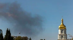 VIDEO: Rusi udreli na Kyjev za bieleho dňa. Samovražedný dron zasiahol kanceláriu šéfa tajnej služby SBU