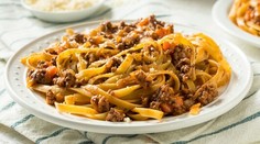 Špagety s hovädzím mäsom