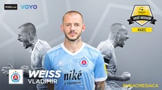 Hráčom mesiaca sa stal jednohlasne Vladimír Weiss