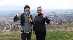 Je prvou dámou divadla Andreja Bagara v Nitre. Ján Tribula vzal na Zobor herečku Evu Pavlíkovú