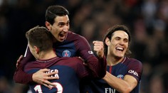 VIDEO: Parížania nedali šancu Montpellieru, historický míľnik pre Cavaniho