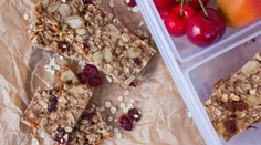 Bezlepkové a bezlaktózové banánovo-ovsené tyčinky