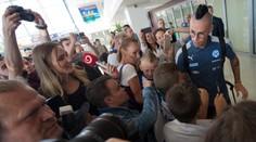 Naša reprezentácia sa vrátila domov. Pozrite si ich príchod