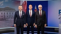 Exkluzívny prezidentský duel Pellegrini vs. Korčok zatiaľ najsledovanejším programom roka, zaplo si ho až 875-tisíc divákov