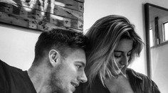 Thomas Puskailer na fotke so synčekom: Malý je poriadny vlasáč