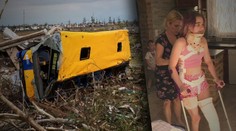 Mrazivý príbeh o tragédii aj súdržnosti. Silvia (14) sedela v autobuse, ktorý odnieslo tornádo