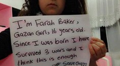 Bombardovanie v Gaze očami 16-ročného dievčaťa: „V noci som skoro zomrela!"