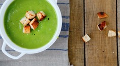 Krémová špenátová polievka