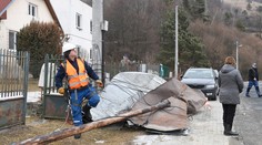 Cyklón Constantin priniesol nepriaznivé počasie aj na Slovensko. Silný vietor a výdatný dážď naberú na sile