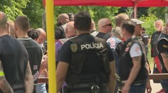 Potýčka, hliadky a posledná bujará oslava. Zraz Hells Angels v Šamoríne sa skončil
