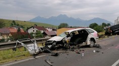 Tragický sviatočný deň na Spiši. Pri dopravnej nehode zahynul 27-ročný muž
