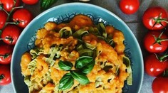 Tekvicovo-paradajková omáčka na cestoviny