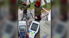 Cyklistu zo Záhoria policajti v poslednom období zastavili trikrát. Vždy nafúkal, no teraz rekordnú hranicu