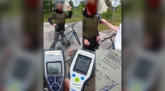 Cyklistu zo Záhoria policajti v poslednom období zastavili trikrát. Vždy nafúkal, no teraz rekordnú hranicu