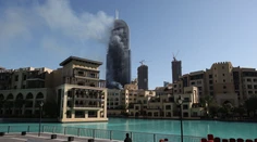 Požiar Address hotela v Dubaji je už pod kontrolou. Takto vyzerá za dňa