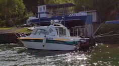 Pri Domaši sa potopil policajný čln