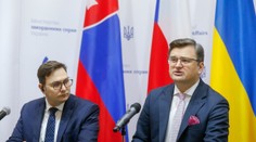 Na Ukrajinu prišli šéfovia diplomacie ČR a Rakúska, Korčok zostal doma s covidom