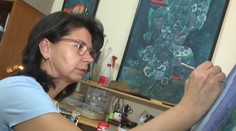 Svoj sen si začala plniť, až keď jej odrástli deti. Tvorbu výtvarníčky Miroslavy Cabanovej ocenili aj v zahraničí