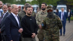 Ukrajinský prezident Zelenskyj pricestoval do Berlína
