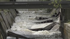 Ničivá búrka na Kysuciach. Voda poškodila cesty, zobrala most a podmyla domy aj pivnice