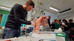 Niektorí si kúpili figurínu, iní si pre materiál idú k mäsiarovi. Slovenskí lekári nám ukázali, čo im v praxi pomáha