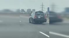 VIDEO: Zvláštne auto na bratislavskom moste. Vodiči neverili vlastným očiam