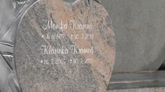 Monika a Klárka už konečne majú náhrobok, má tvar srdca