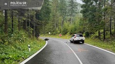 Tragické ráno. V Tatrách vyhasol život motorkára, cesta bola uzavretá niekoľko hodín