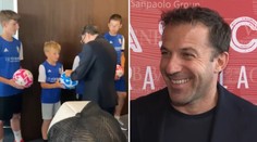 VIDEO: Deťom podpísal lopty a stále sa usmieval. Do Bratislavy zavítal víťaz MS i LM, legendárny Del Piero