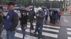 Odborári v Žiline opäť blokovali dôležitú križovatku. Vodiči v kolóne z toho neboli nadšení