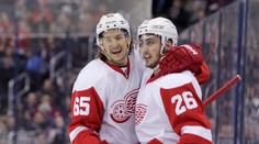VIDEO: Tatar s Jurčom hviezdili. Postarali sa o štyri z piatich gólov Red Wings