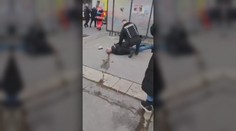 Expolicajt mal v Bratislave bodnúť muža do brucha. Máme video zo zatýkania útočníka
