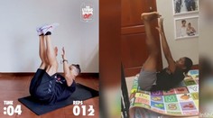 Majstrovstvá obývačky: Ronalda v jeho vlastnej výzve zatienila známa bežkyňa